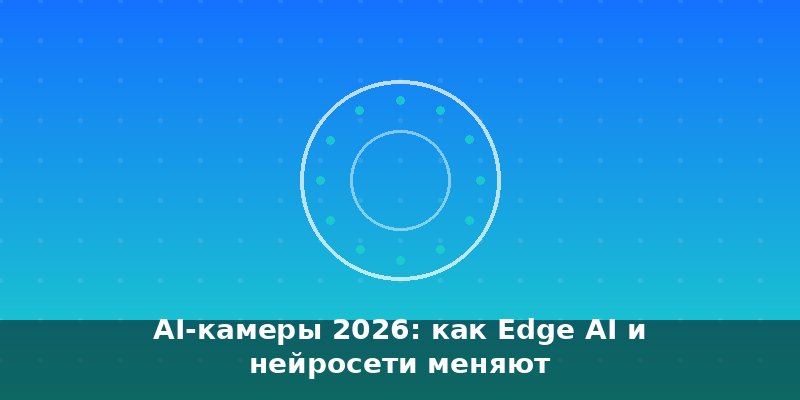 AI-камеры 2026: как Edge AI и нейросети меняют видеонаблюден…