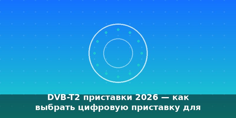 DVB-T2 приставки 2026 — как выбрать цифровую приставку для т…
