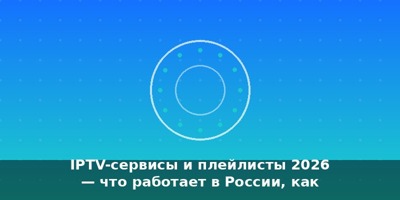 IPTV-сервисы и плейлисты 2026 — что работает в России, как н…