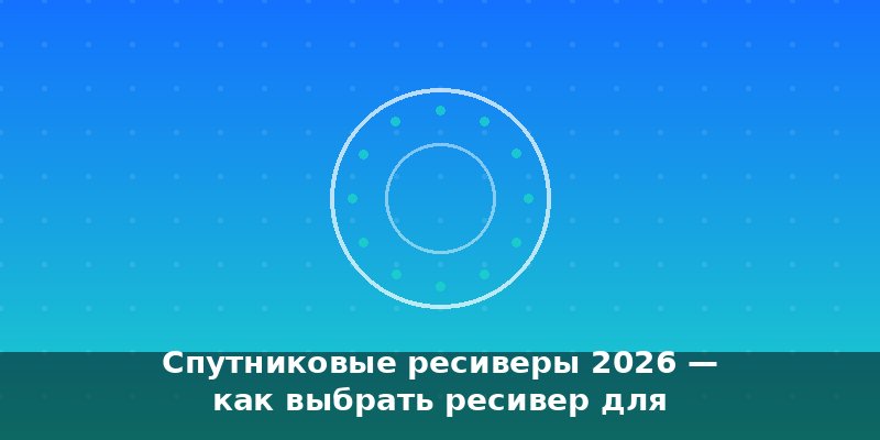 Спутниковые ресиверы 2026 — как выбрать ресивер для спутнико…