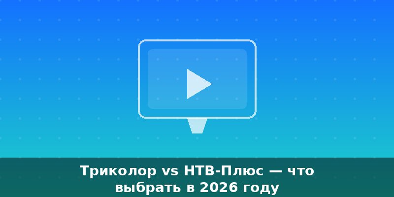 Триколор vs НТВ-Плюс — что выбрать в 2026 году