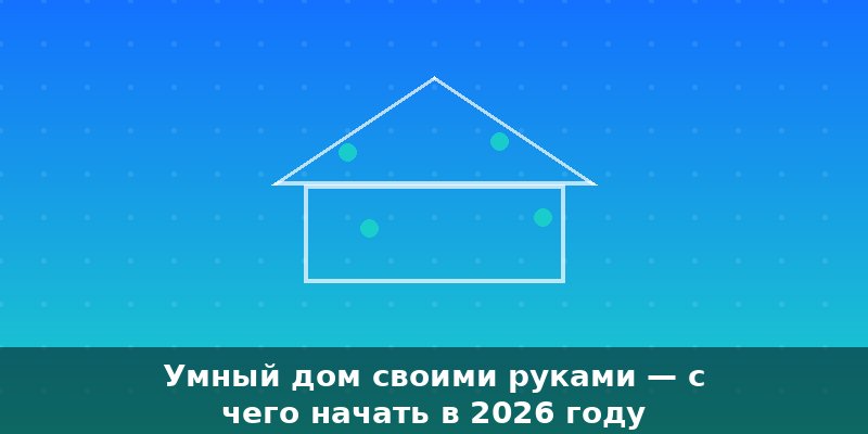 Умный дом своими руками — с чего начать в 2026 году